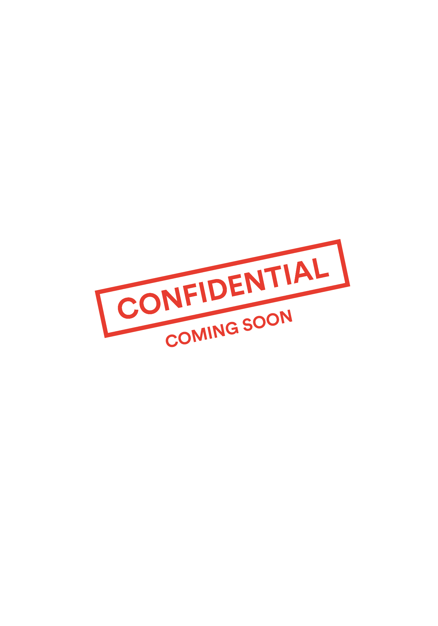 overlay for escape room that says 'Confidential: Coming Soon'